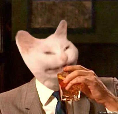 KOT drinking whiskey meme